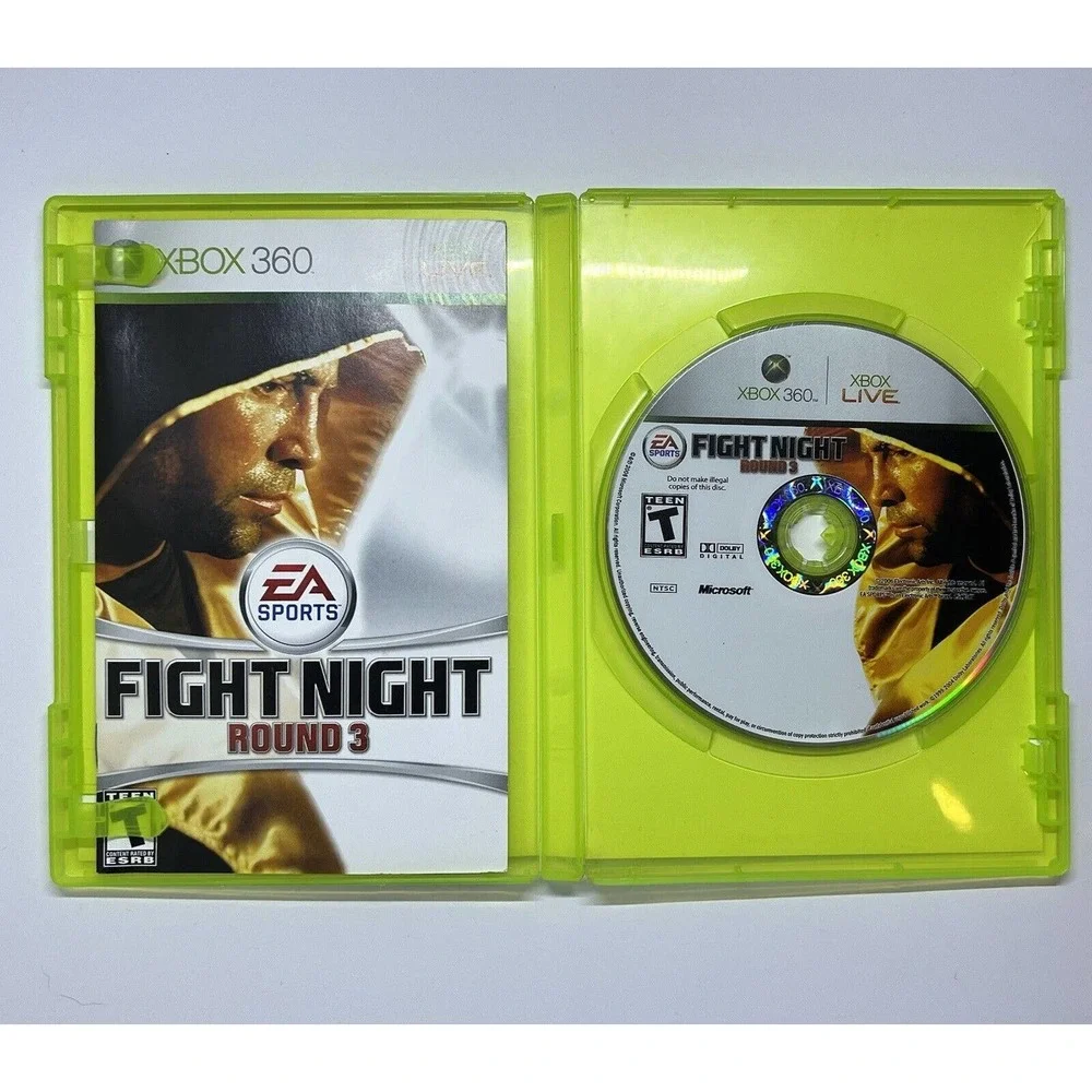 Fight Night Round 3 CIB Complete Microsoft Xbox 360 2006